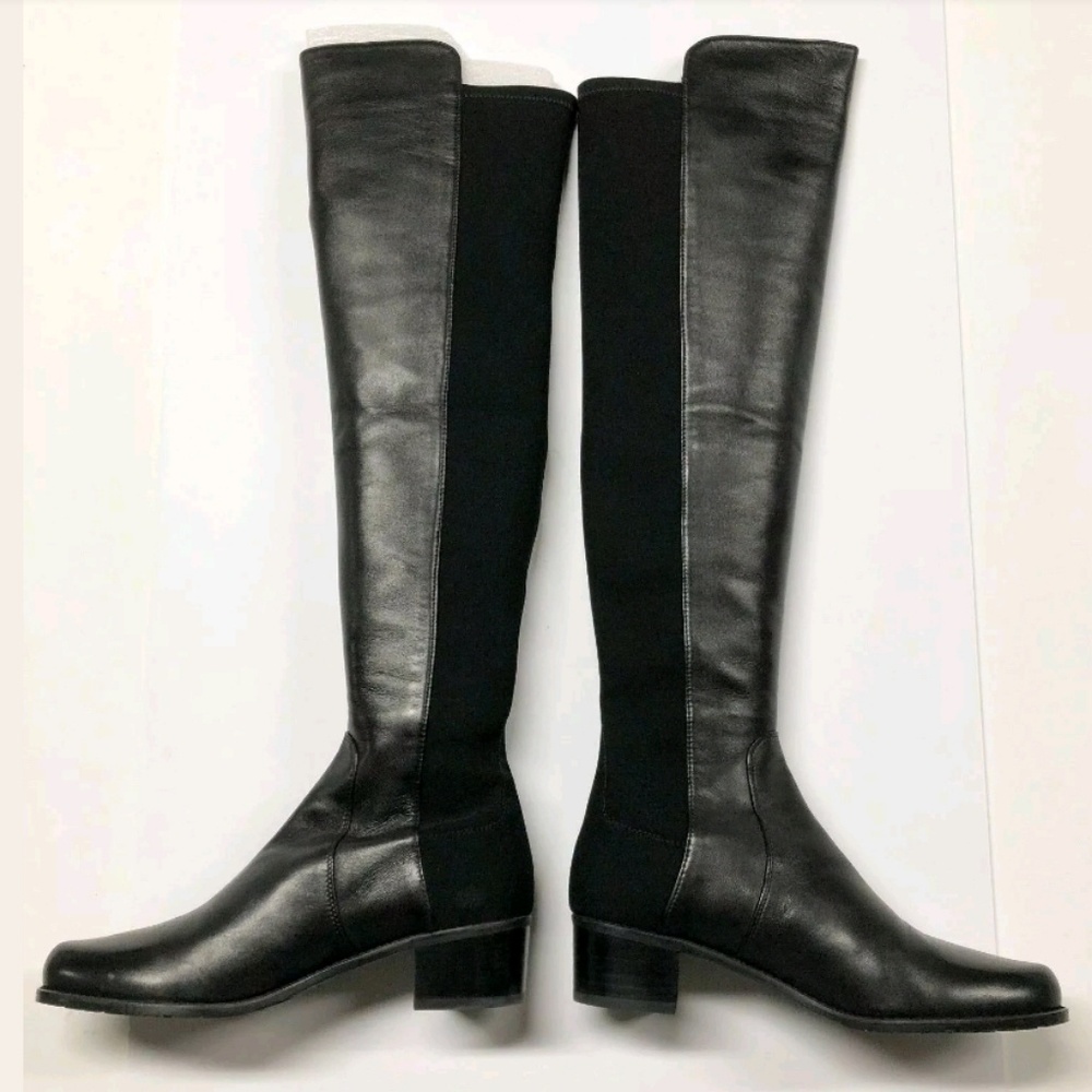 🆕STUART WEITZMAN OVER-THE-KNEE 5050 RESERVE BOOTS - Picture 4 of 8
